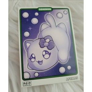 Aphmau trading card Aphmau fruit blox trading cards Pearl Cat